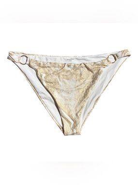 Calzedonia Cobey Bikini Bottom White Gold Marbling